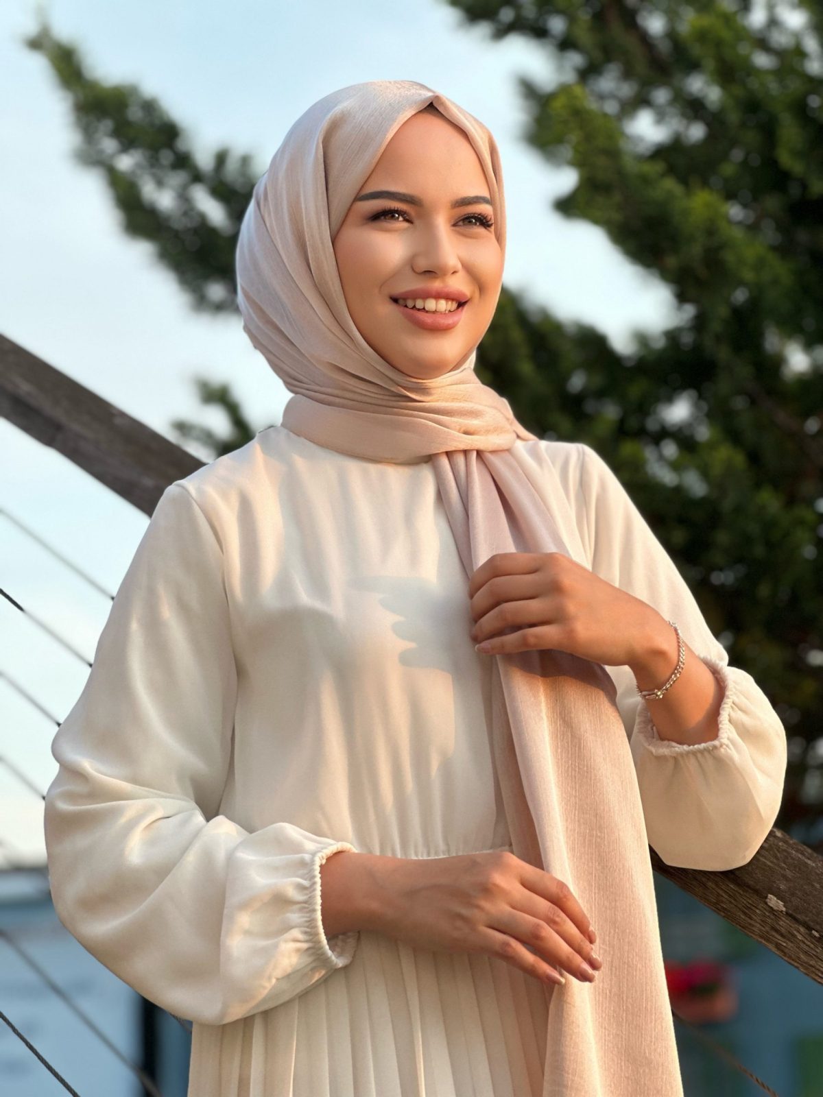 İdol Janjan Şal - Krem