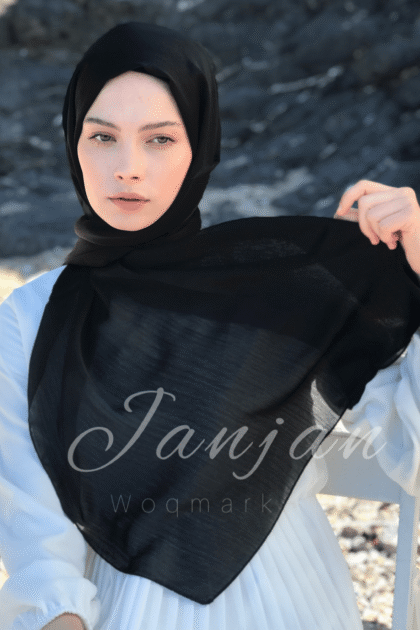 İdol Janjan Şal - Siyah