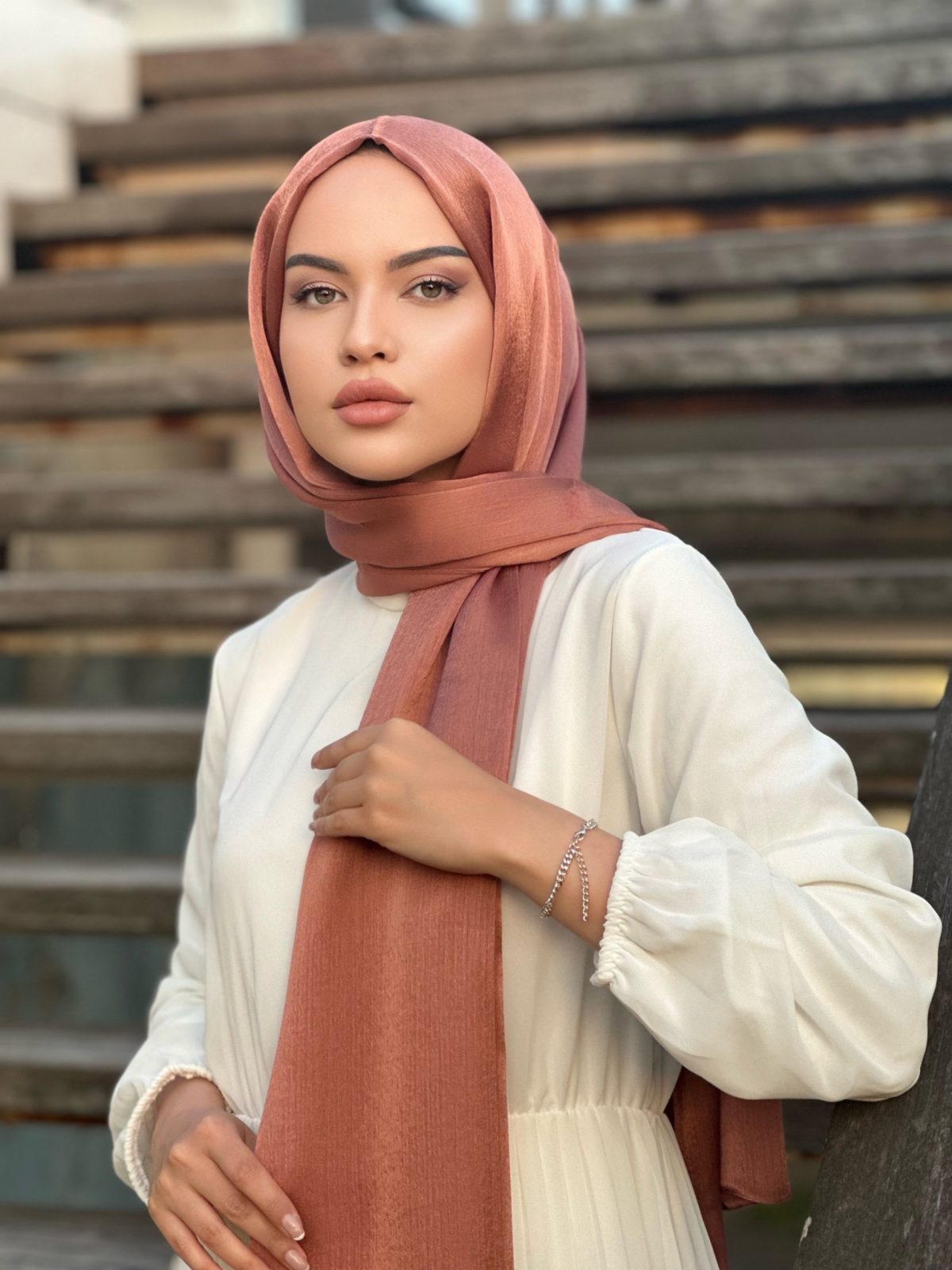 İdol Janjan Şal - Soğan Kabuğu