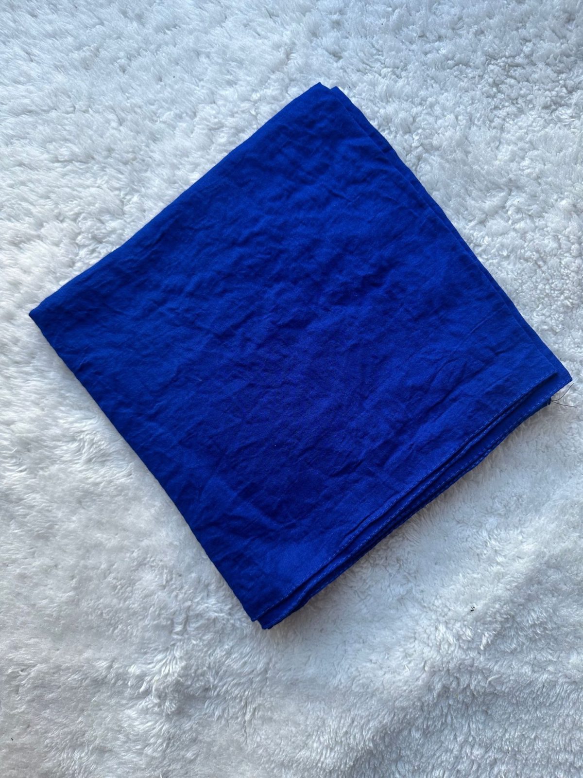 Cool Seri Eşarp - Saks Mavisi