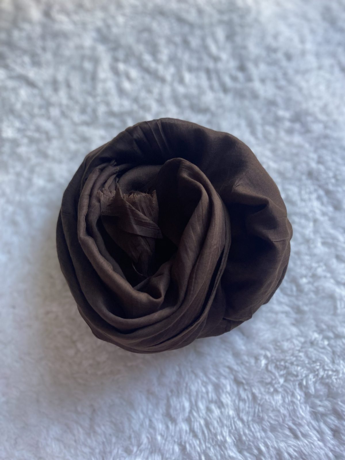 Premium Dubai Şal - Acı Kahve