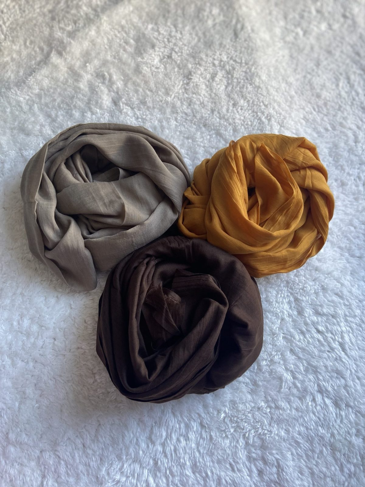 Premium Dubai Şal - Acı Kahve