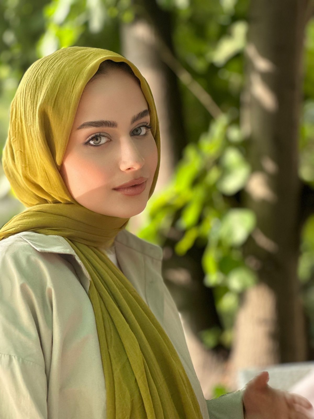 Premium Dubai Şal - Yağ Yeşili