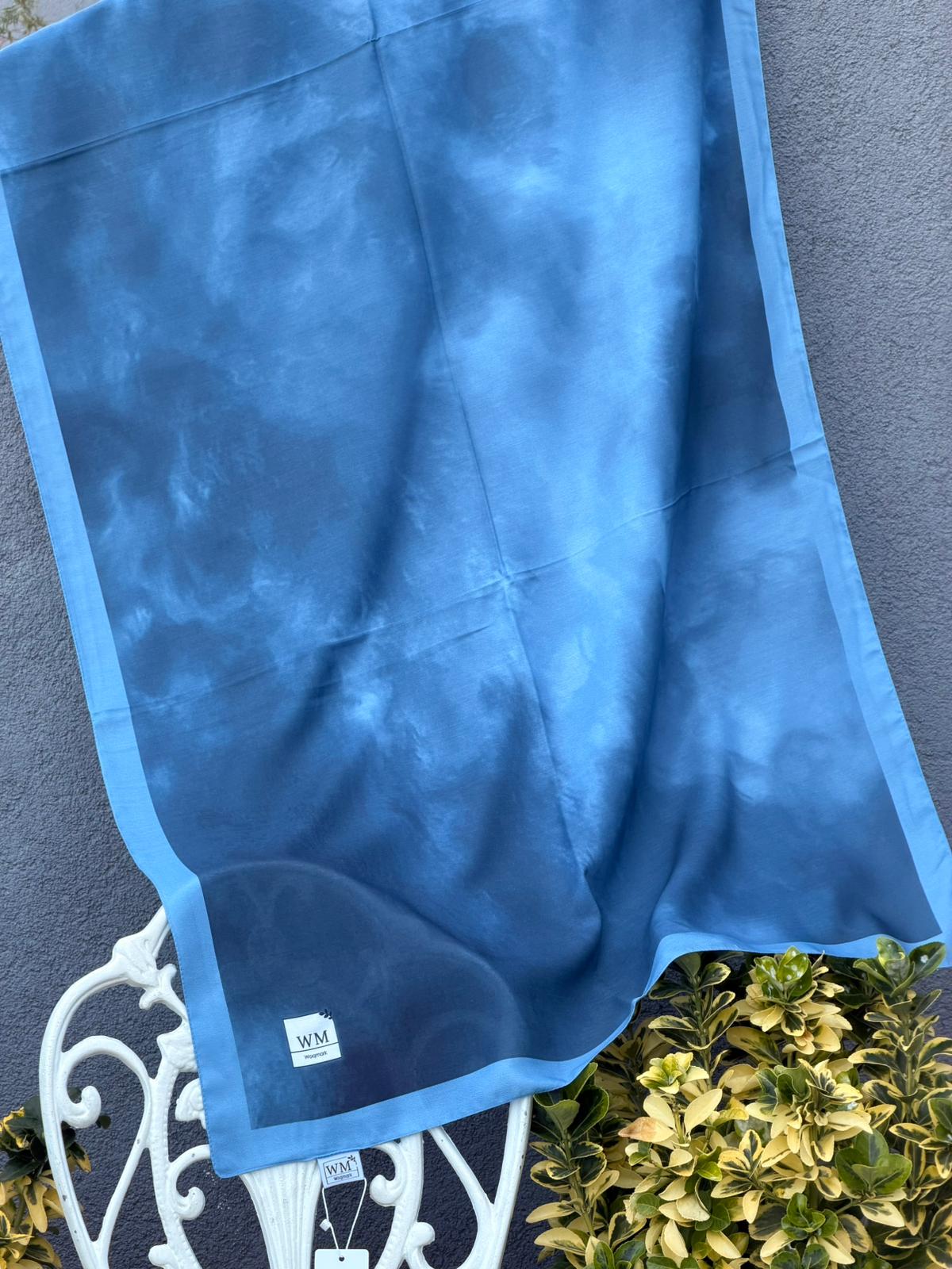 Bulut Soft Şal - Mavi