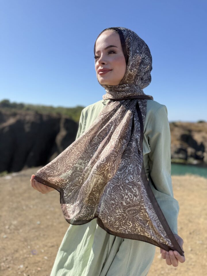 İdol Şal - Kahve