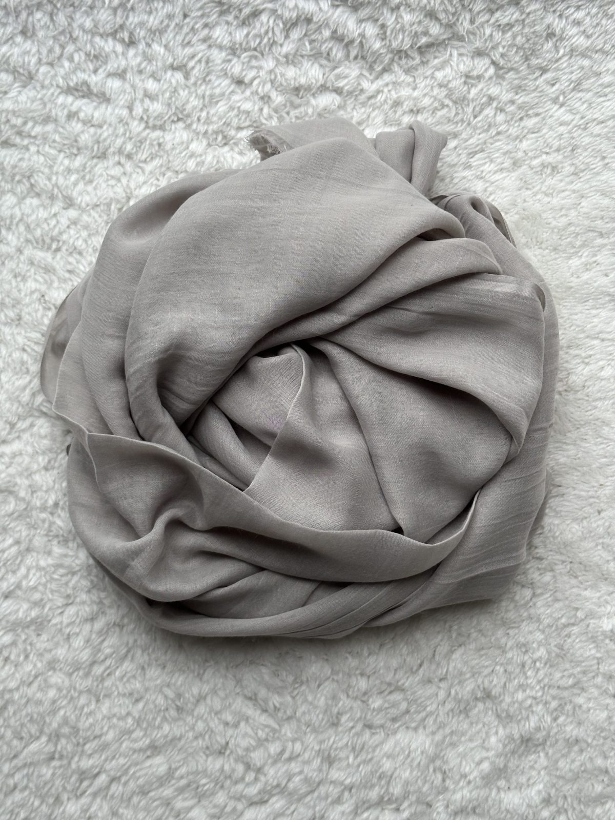 Premium Dubai Şal - Gri Soft