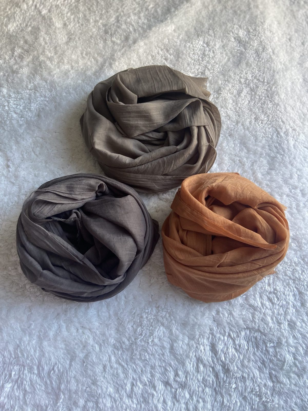 Premium Dubai Şal - Soft Turuncu