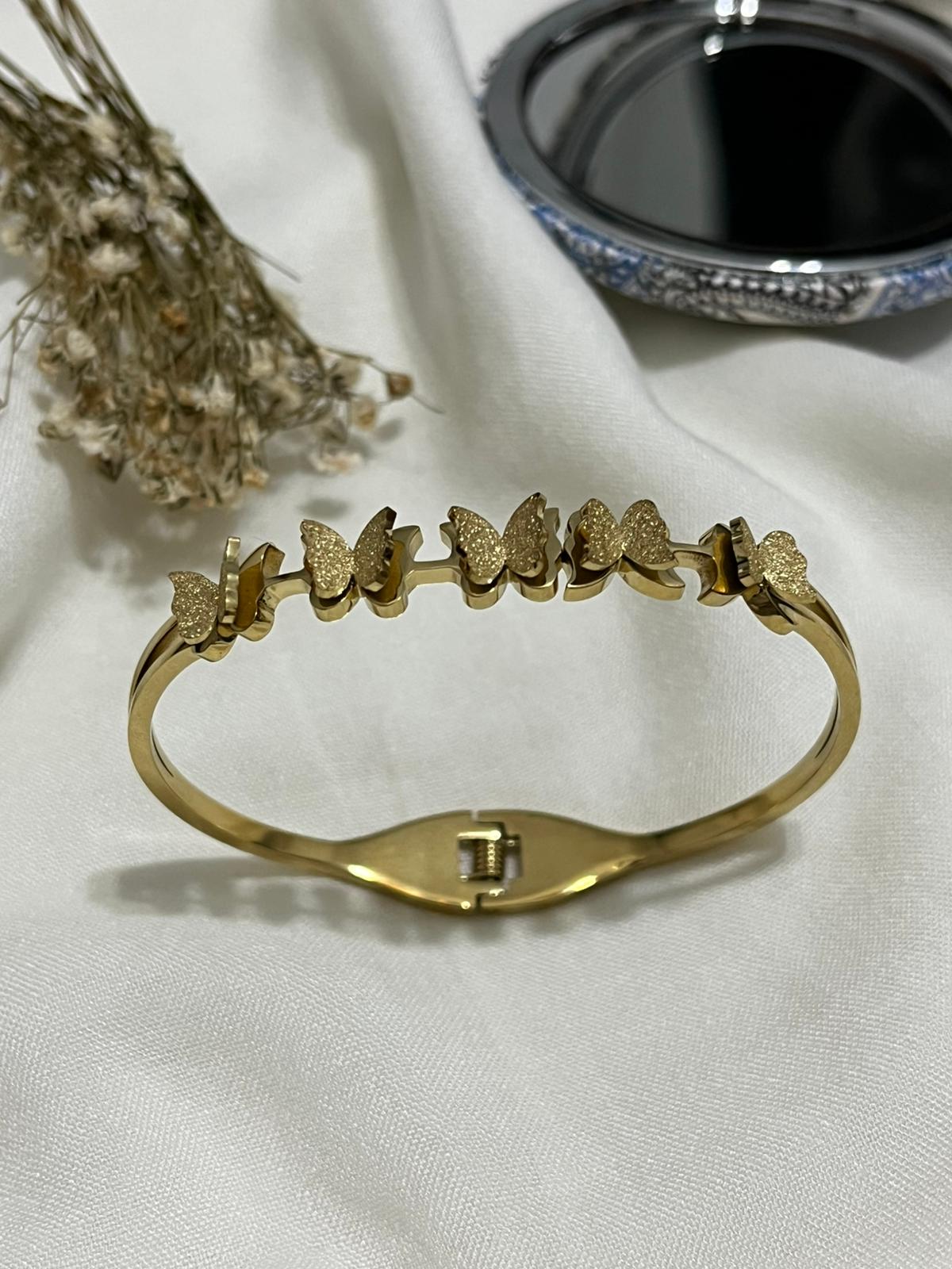 Butterfly Çelik Bileklik