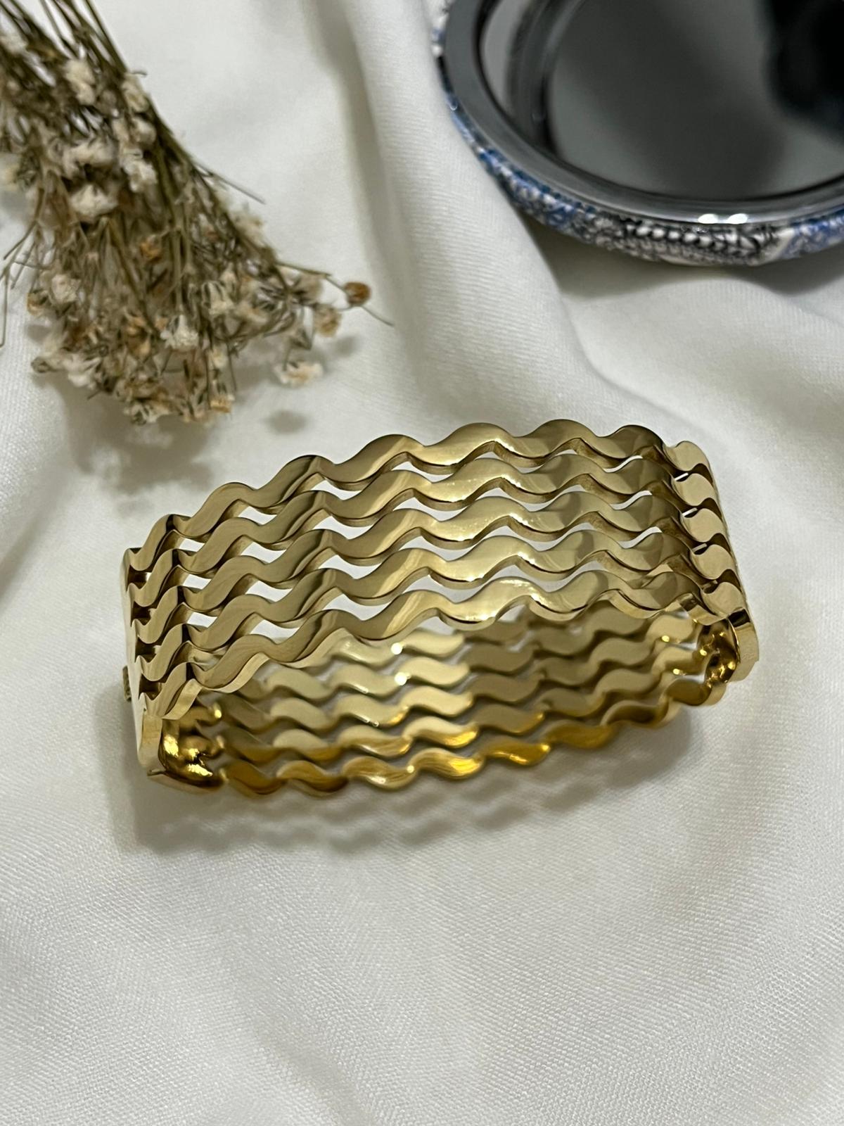 Wave Çelik Bileklik