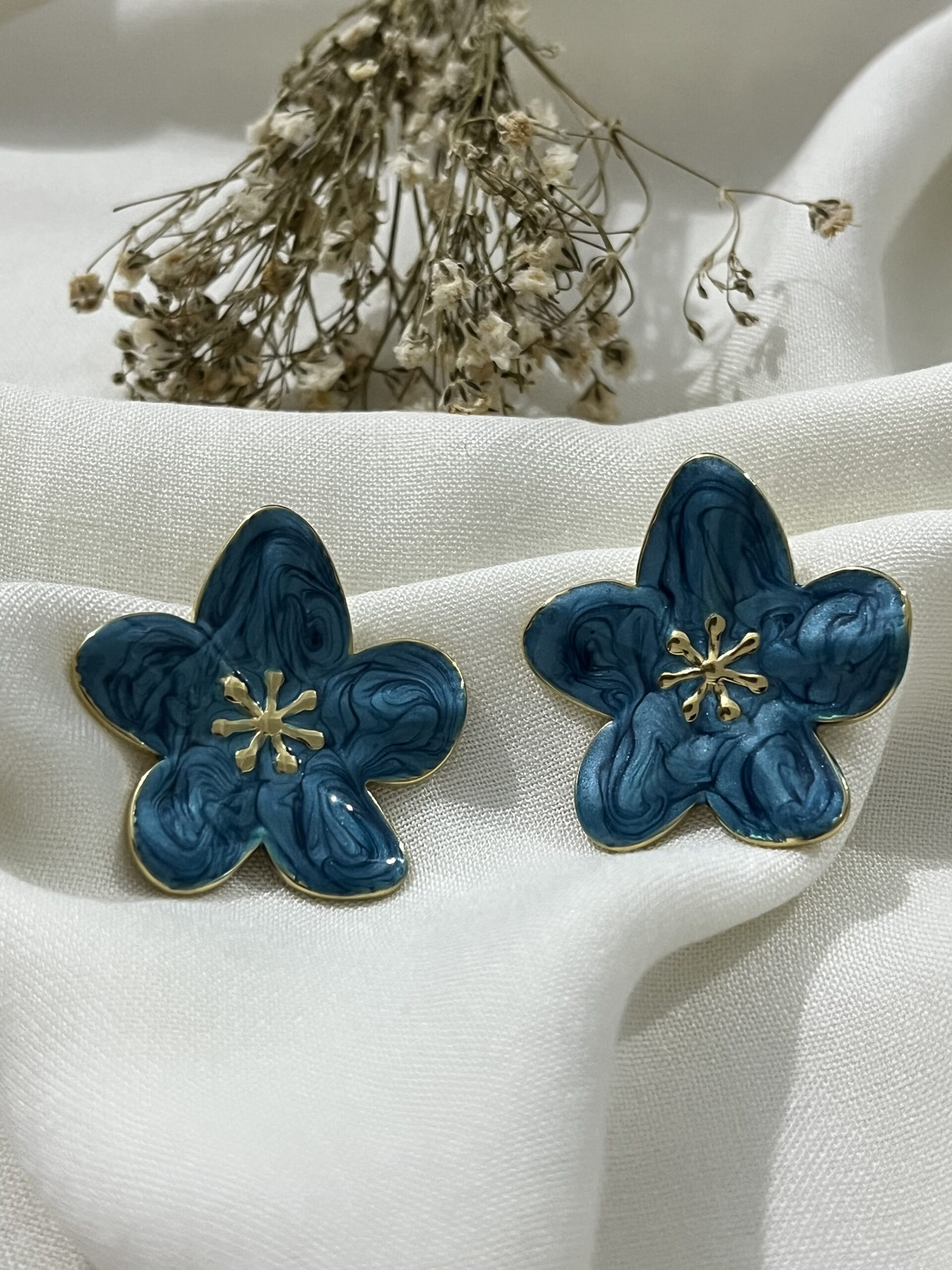 Seraphine Çelik Küpe