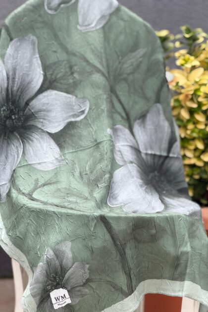 Bella Soft Kraş Şal - Yeşil