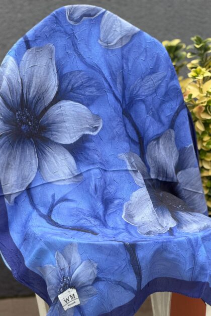 Bella Soft Kraş Şal - Lacivert