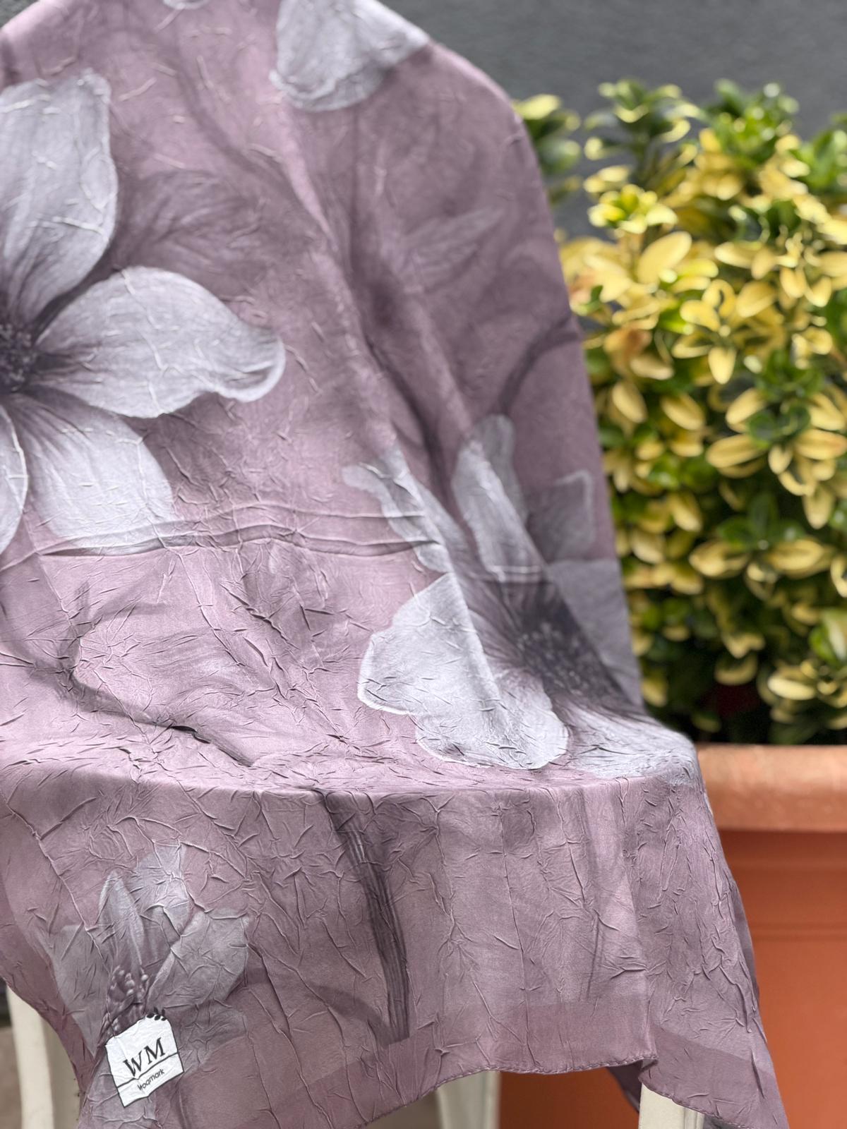 Bella Soft Kraş Şal - Gül Kurusu