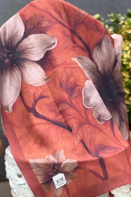 Bella Soft Kraş Şal - Taba