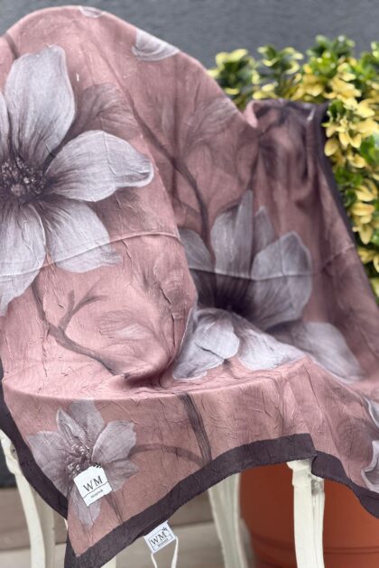 Bella Soft Kraş Şal - Kahve