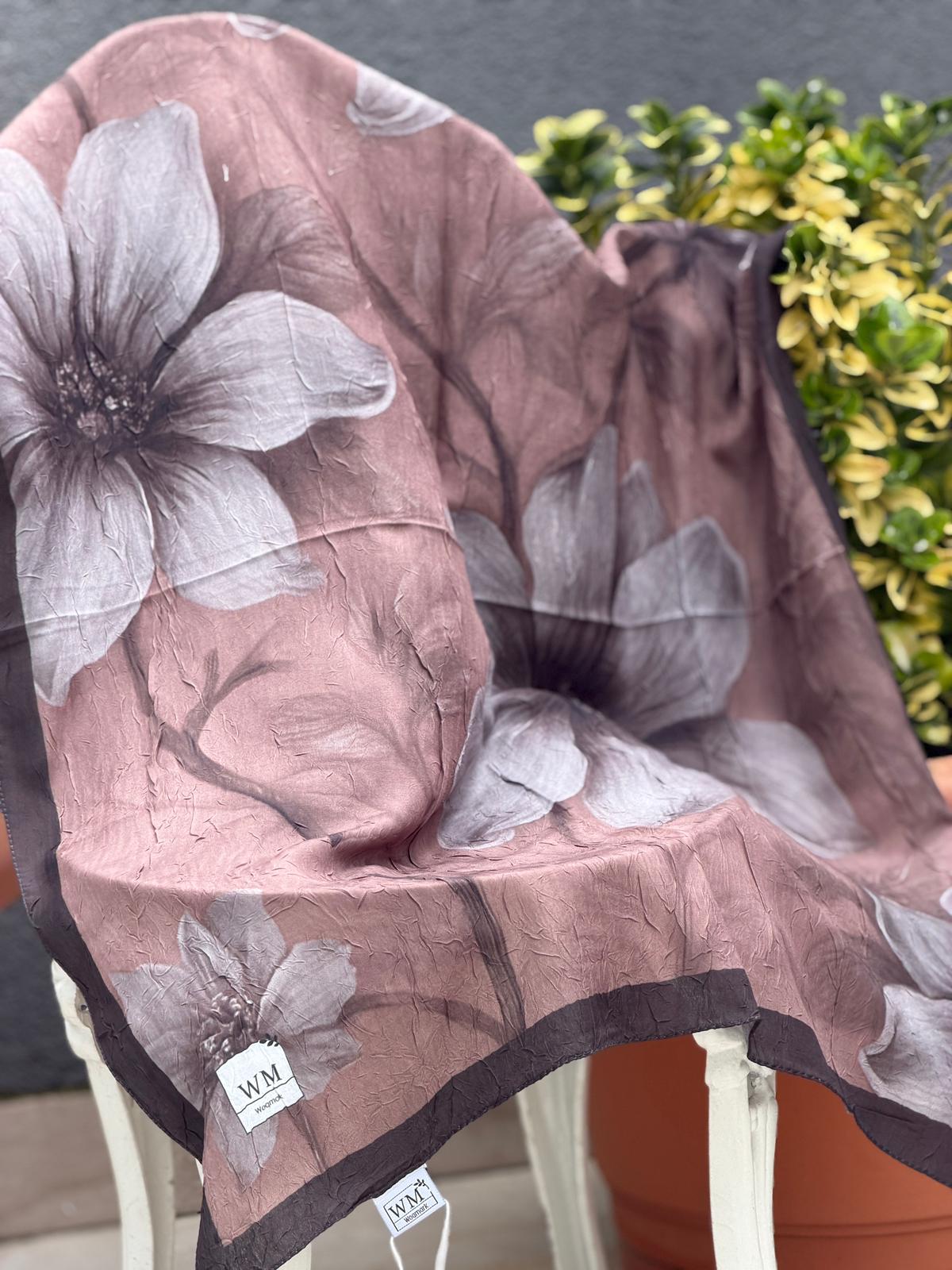 Bella Soft Kraş Şal - Kahve