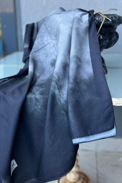 Bulut Soft Şal - Siyah Beyaz