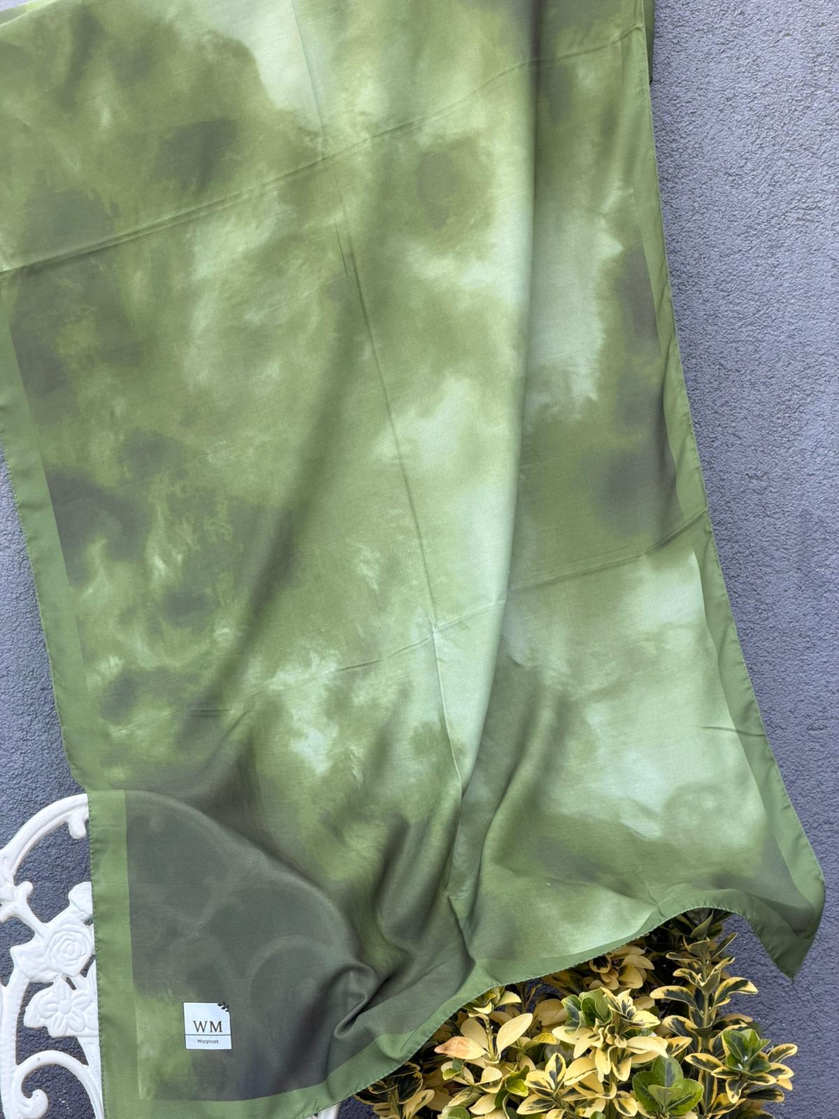 Bulut Soft Şal - Küf Yeşil